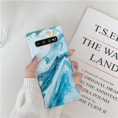 Classical Gradient Marble CaseGalaxy A70 A40 A50 S10 S9 S8 Plus S10e