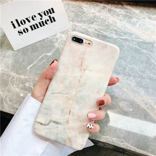 Vintage Marble Case iPhone X XS XS Max XR 6 6S 7 8 Plus