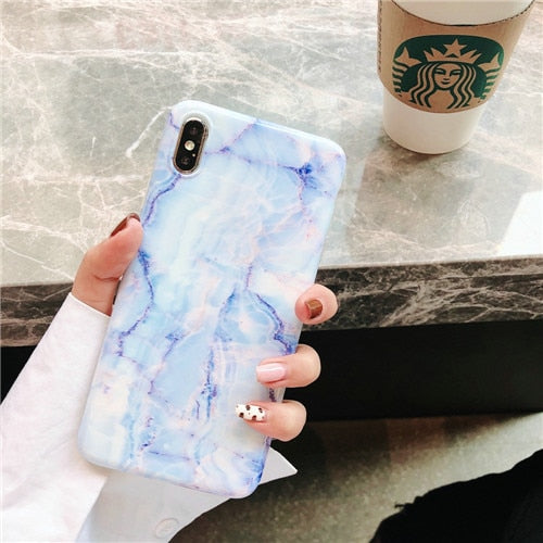Vintage Marble Case iPhone X XS XS Max XR 6 6S 7 8 Plus