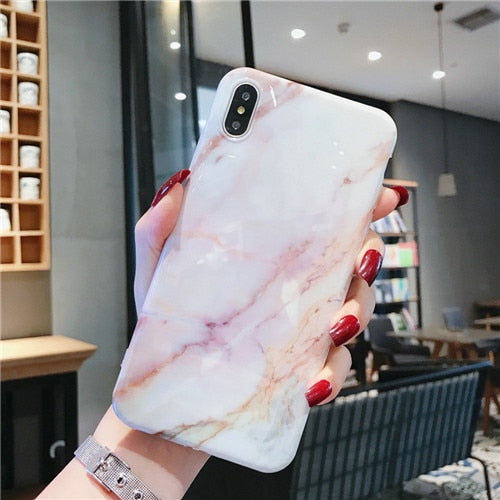 Vintage Marble Case iPhone X XS XS Max XR 6 6S 7 8 Plus