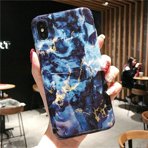 Vintage Marble Case iPhone X XS XS Max XR 6 6S 7 8 Plus
