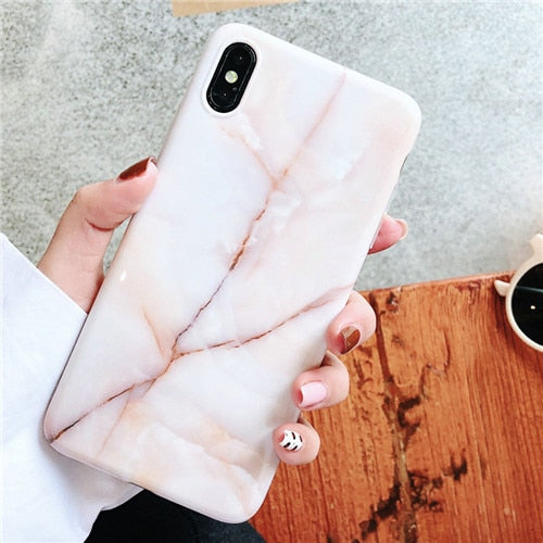 Vintage Marble Case iPhone X XS XS Max XR 6 6S 7 8 Plus