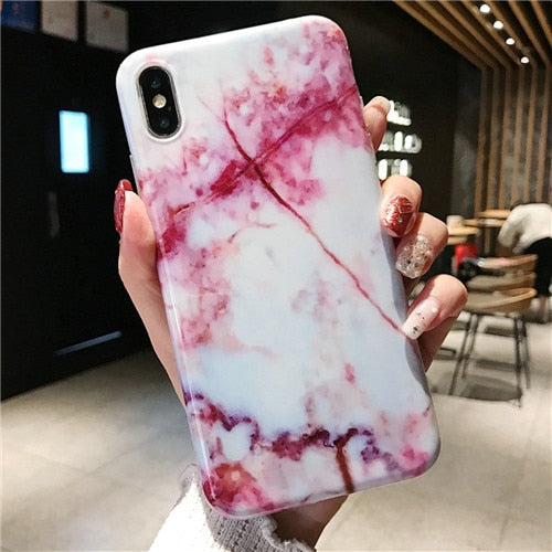 Vintage Marble Case iPhone X XS XS Max XR 6 6S 7 8 Plus