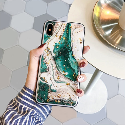 Fashion gold Case iPhone X XS XS Max XR 6 6S 7 8 Plus