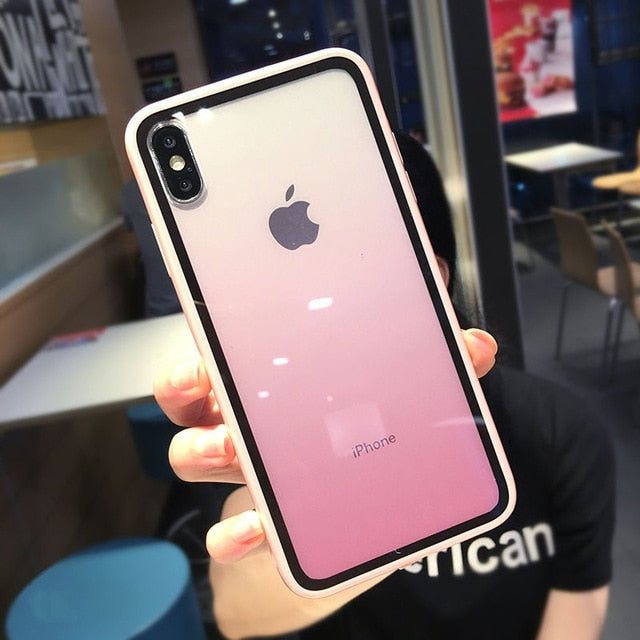 Transparent Silicone Case iPhone X XS XS Max XR 6 6S 7 8 Plus