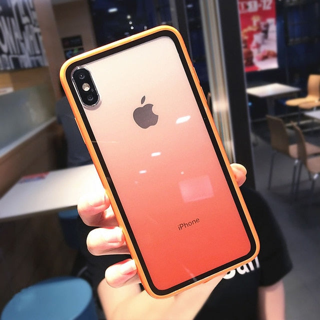 Transparent Silicone Case iPhone X XS XS Max XR 6 6S 7 8 Plus