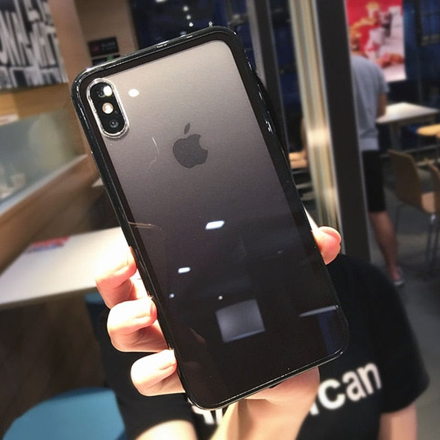 Transparent Silicone Case iPhone X XS XS Max XR 6 6S 7 8 Plus