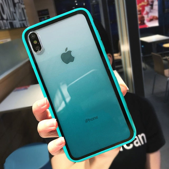 Transparent Silicone Case iPhone X XS XS Max XR 6 6S 7 8 Plus