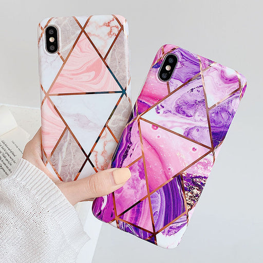 IMD Geometric Case iPhone X XS XS Max XR 6 6S 7 8 Plus