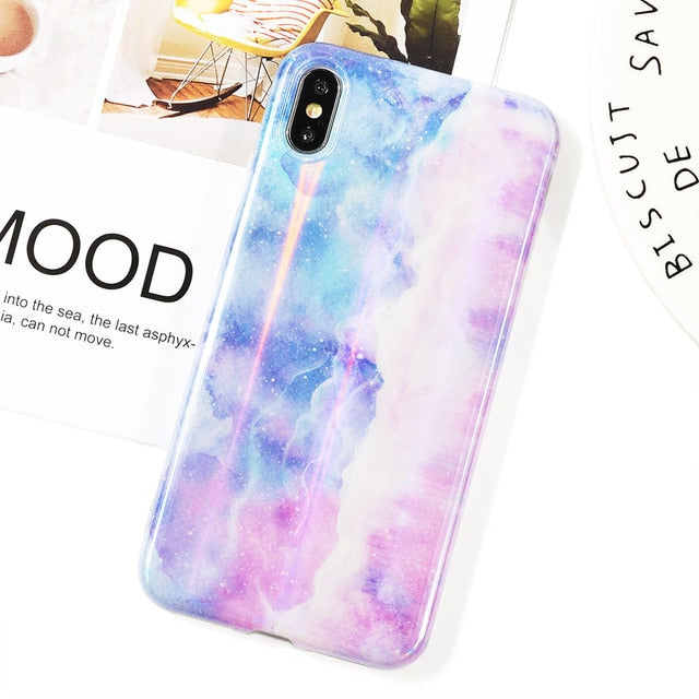 Glossy Case iPhone X XS XS Max XR 6 6S 7 8 Plus