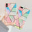 Colorful Geometric Marble Pattern Case iPhone X XS XS Max XR 6 6S 7 8 Plus