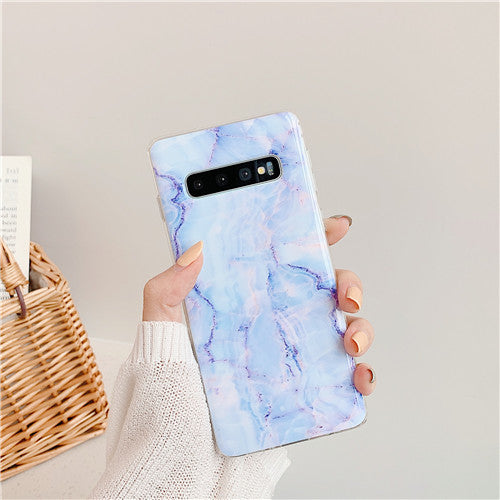 Vintage Marble Phone case for Galaxy S10 S10 Plus S10E S7 S7 edge S8 S9 Plus