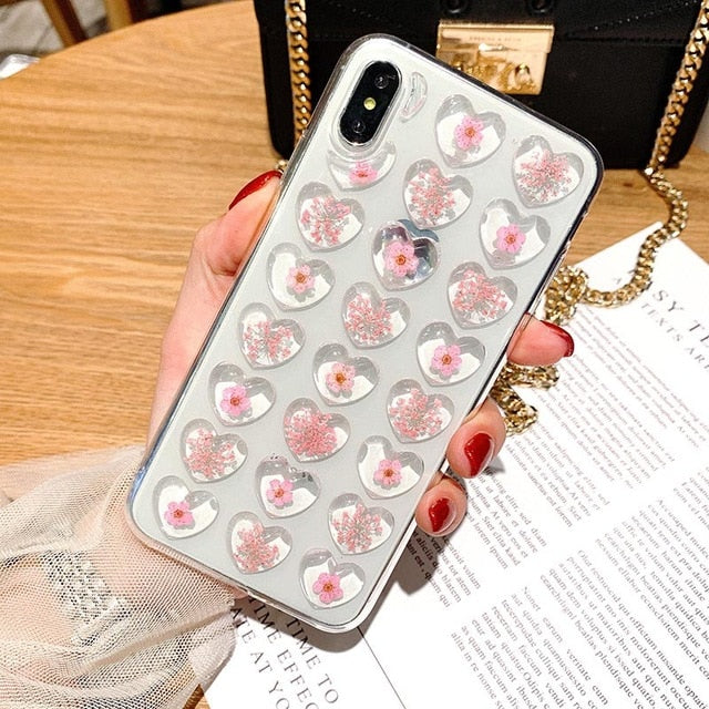 Heart Case iPhone X XS XS Max XR 6 6S 7 8 Plus