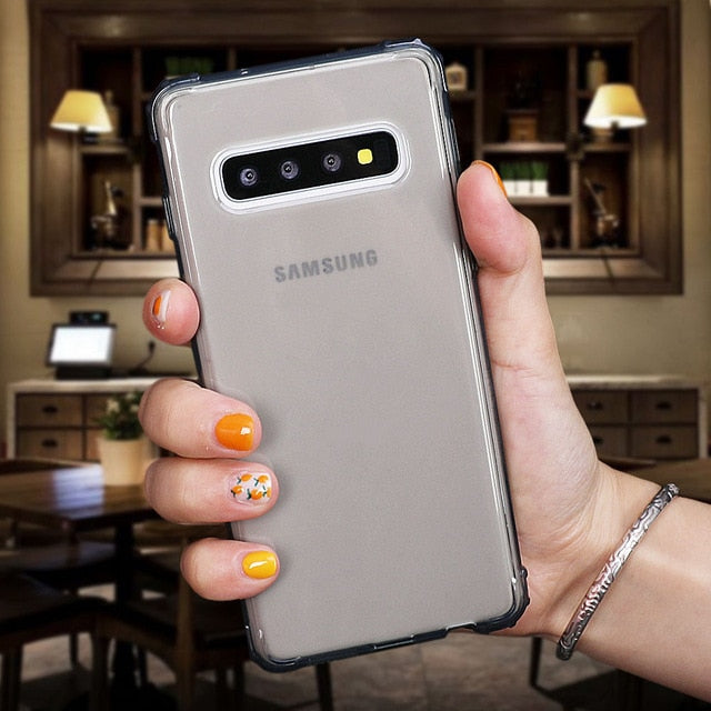 Transparent Case samsung Galaxy A30 20 50 70 S10 S10 Plus Note 10 9