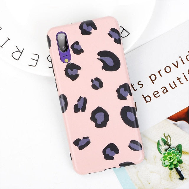 Colorful Leopard Print Case For Huawei Nova 2S 3 3I Mate 10 P10 P20 Honor 9
