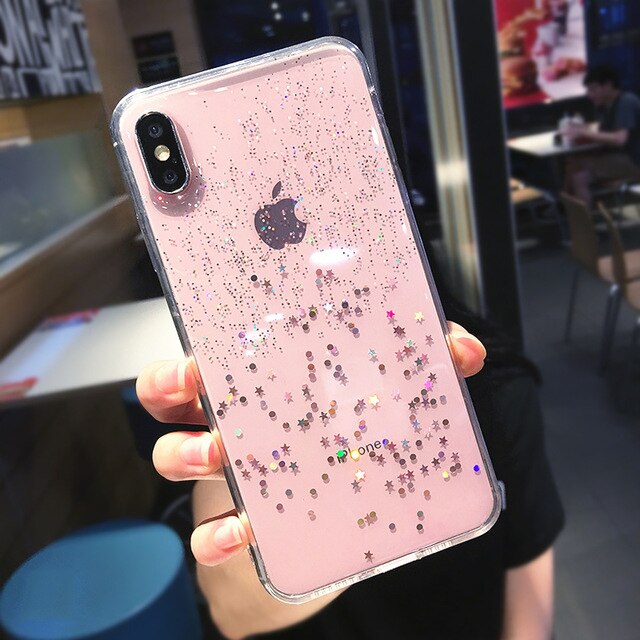 Colorful Glitter Case iPhone X XS XS Max XR 6 6S 7 8 Plus