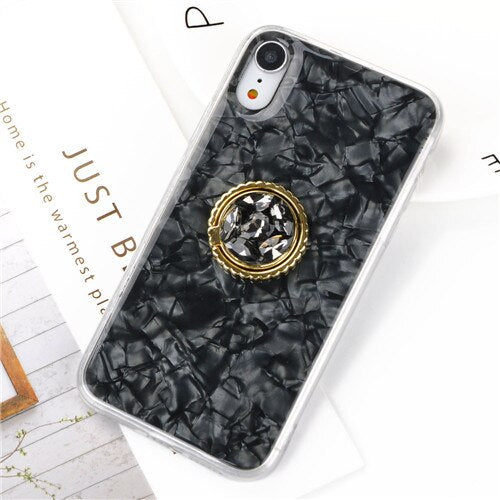 Flower With Finger Ring iPhone X XS XS Max XR 6 6S 7 8 Plus