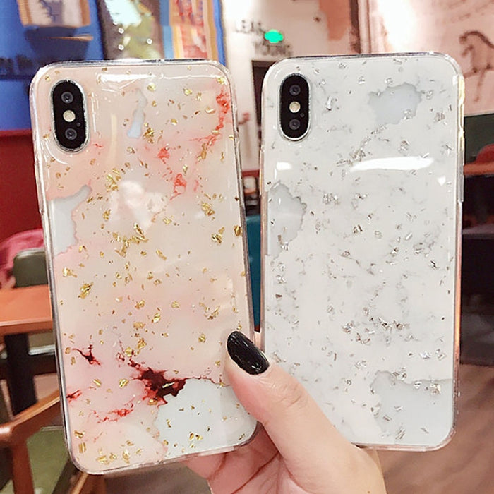 Fashion Gold Case iPhone X XS XS Max XR 6 6S 7 8 Plus