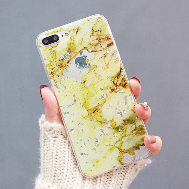 Fashion Gold Case iPhone X XS XS Max XR 6 6S 7 8 Plus