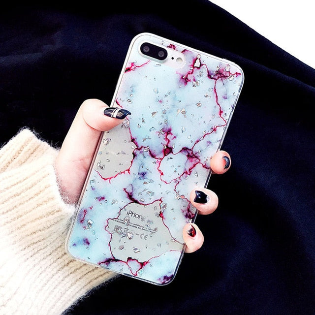 Fashion Gold Case iPhone X XS XS Max XR 6 6S 7 8 Plus