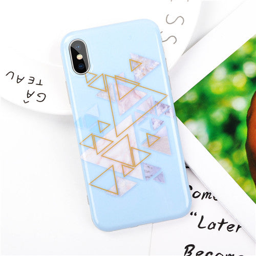 Fashion Marble Case iPhone X XS XS Max XR 6 6S 7 8 Plus