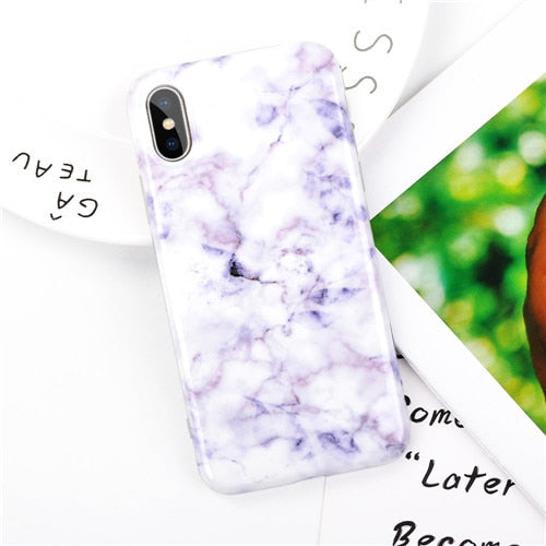 Fashion Marble Case iPhone X XS XS Max XR 6 6S 7 8 Plus