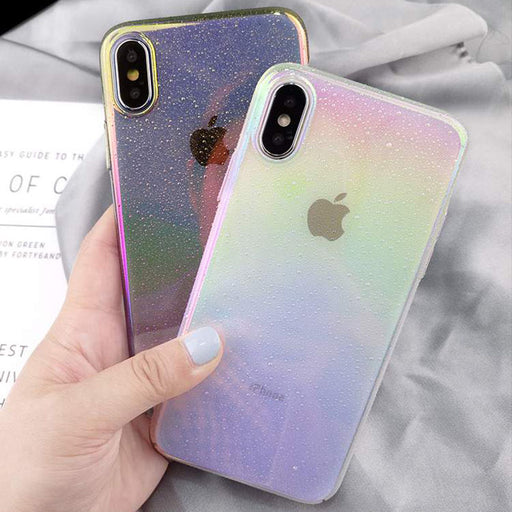 Shining Laser Water Case iPhone X XS XS Max XR 6 6S 7 8 Plus