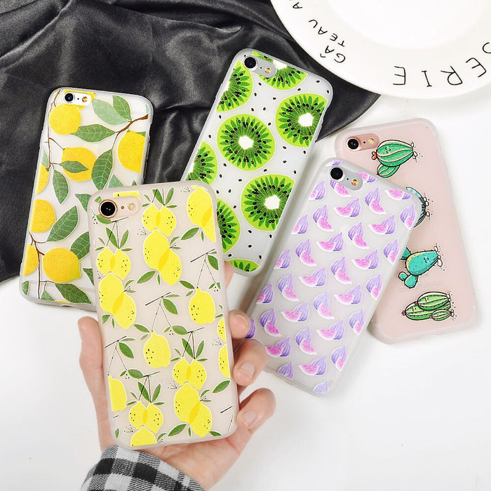 Fruit Painting Case iPhone X XS XS Max XR 6 6S 7 8 Plus