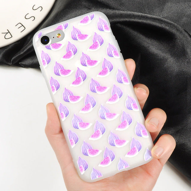 Fruit Painting Case iPhone X XS XS Max XR 6 6S 7 8 Plus
