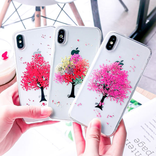 Dried Beautiful Tree Case iPhone X XS XS Max XR 6 6S 7 8 Plus