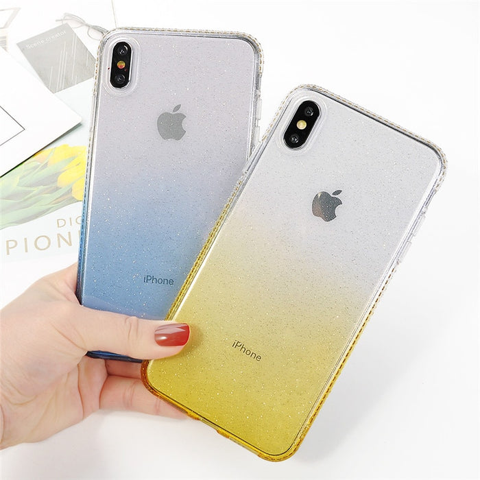 Shining Glitter Case iPhone X XS XS Max XR 6 6S 7 8 Plus