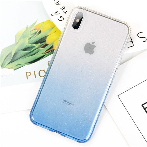 Shining Glitter Case iPhone X XS XS Max XR 6 6S 7 8 Plus