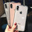 Fashion Transparent Case iPhone X XS XS Max XR 6 6S 7 8 Plus