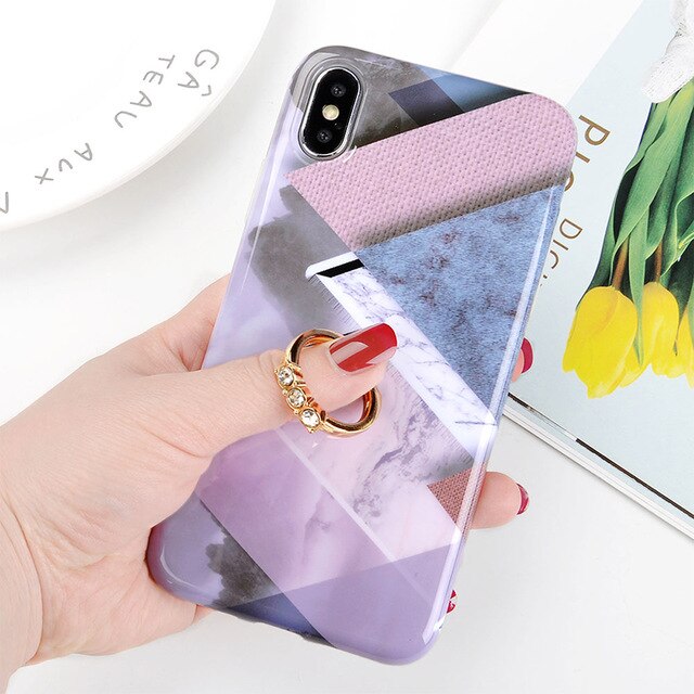Metal ring Holder Case iPhone X XS XS Max XR 6 6S 7 8 Plus
