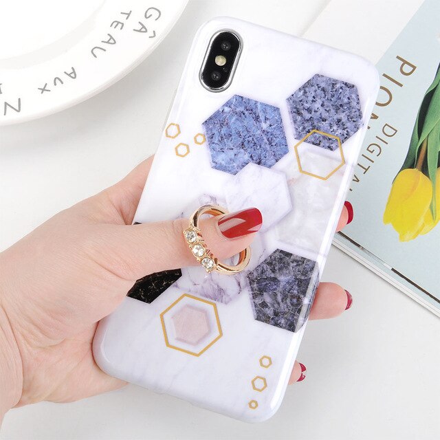 Metal ring Holder Case iPhone X XS XS Max XR 6 6S 7 8 Plus