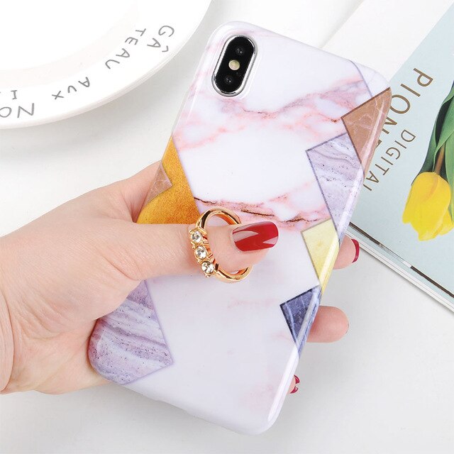 Metal ring Holder Case iPhone X XS XS Max XR 6 6S 7 8 Plus