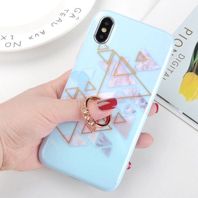 Metal ring Holder Case iPhone X XS XS Max XR 6 6S 7 8 Plus