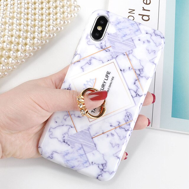 Metal ring Holder Case iPhone X XS XS Max XR 6 6S 7 8 Plus