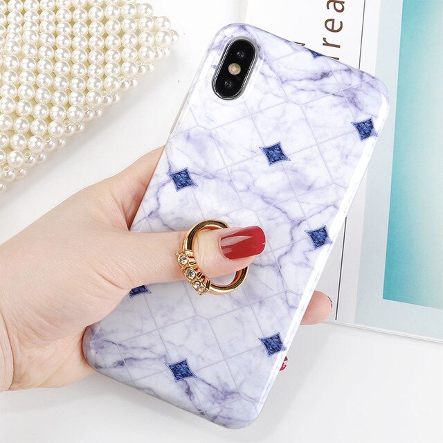 Metal ring Holder Case iPhone X XS XS Max XR 6 6S 7 8 Plus