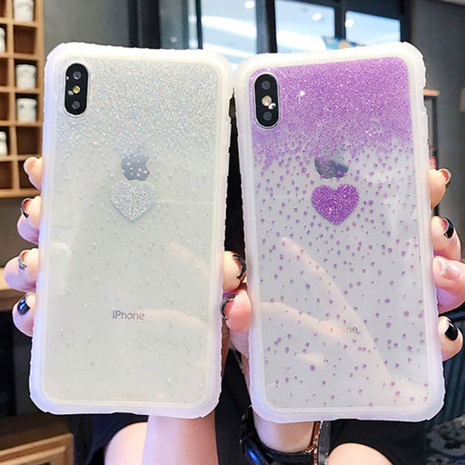 Shining Glitter Cute Case iPhone X XS XS Max XR 6 6S 7 8 Plus