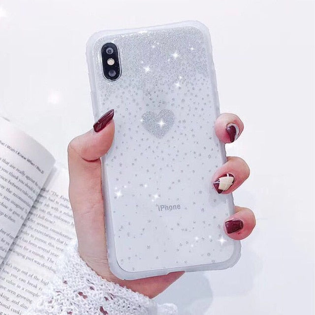 Shining Glitter Cute Case iPhone X XS XS Max XR 6 6S 7 8 Plus