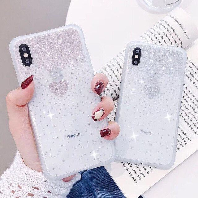 Shining Glitter Cute Case iPhone X XS XS Max XR 6 6S 7 8 Plus